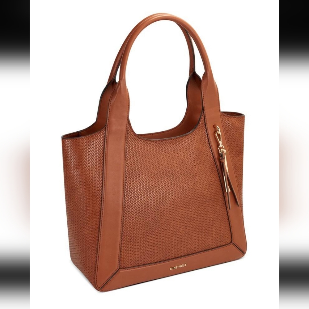 Nine West Cognac Satchel🤩🥰